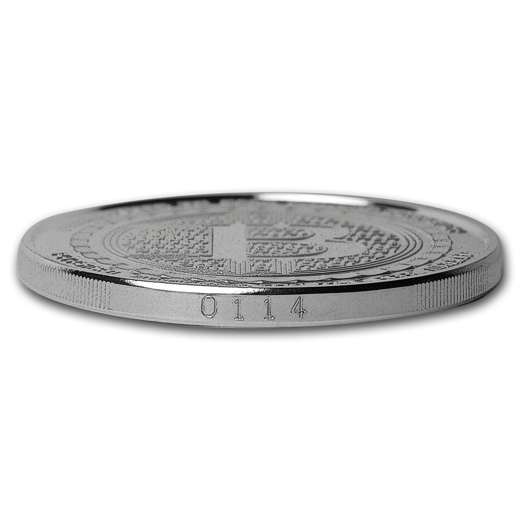 1 oz Silver Proof Round Bitcoin Value Conversion Reverse