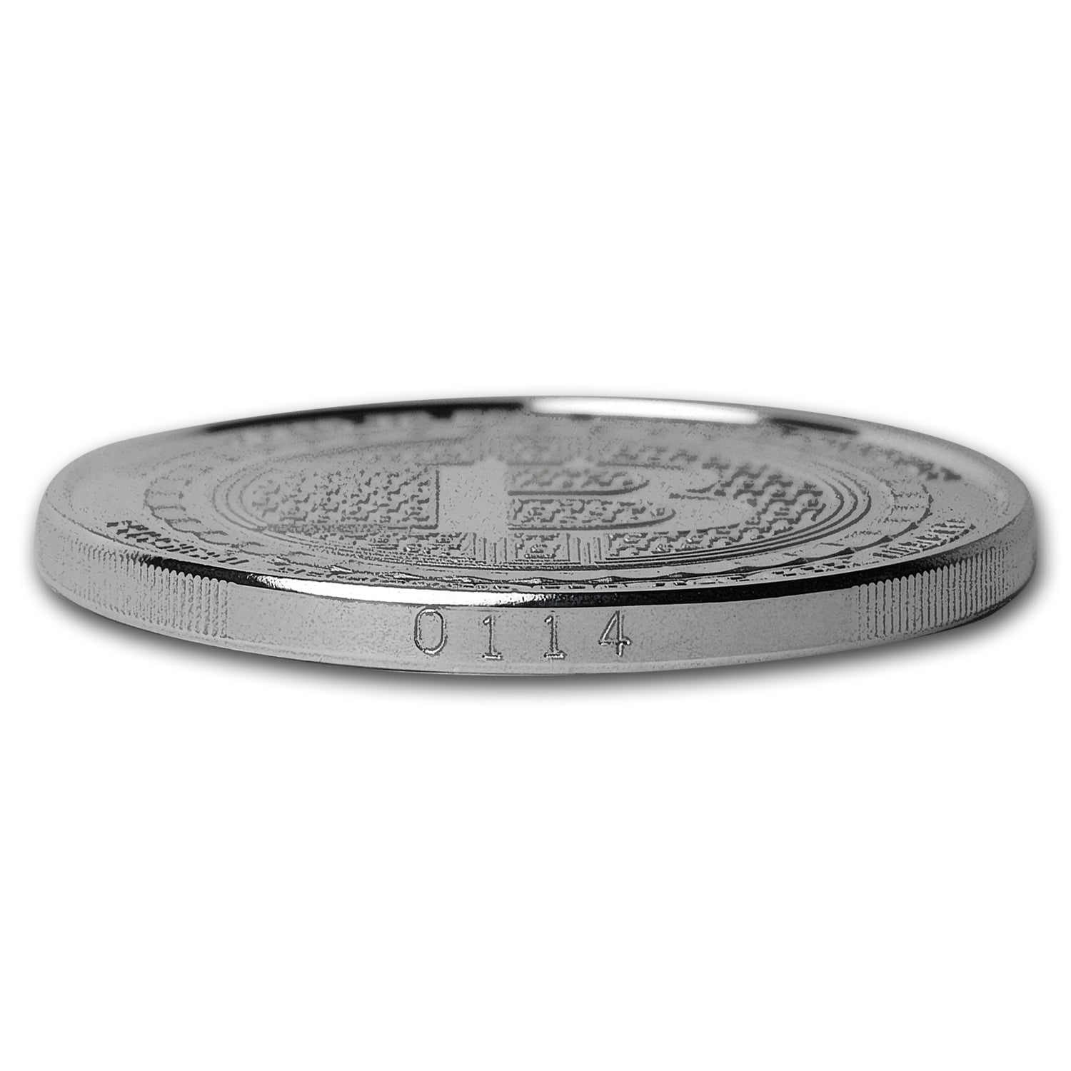 1 oz Silver Proof Round Bitcoin Value Conversion Reverse