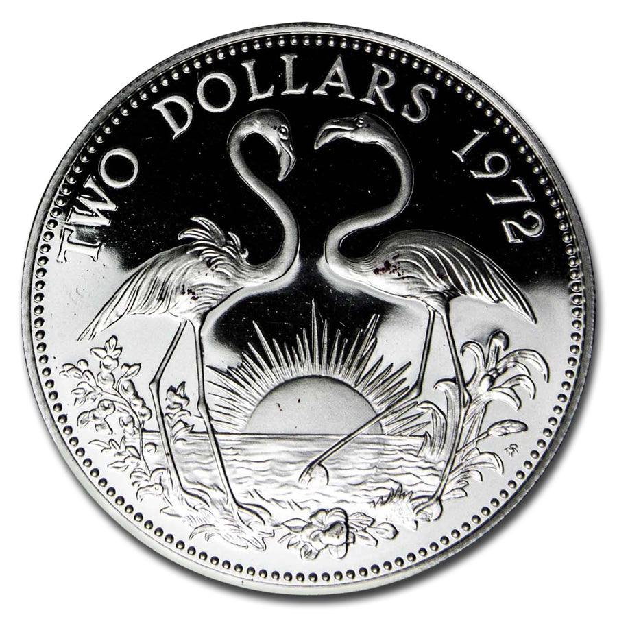 1972 Bahamas 9-Piece Proof Set Obverse
