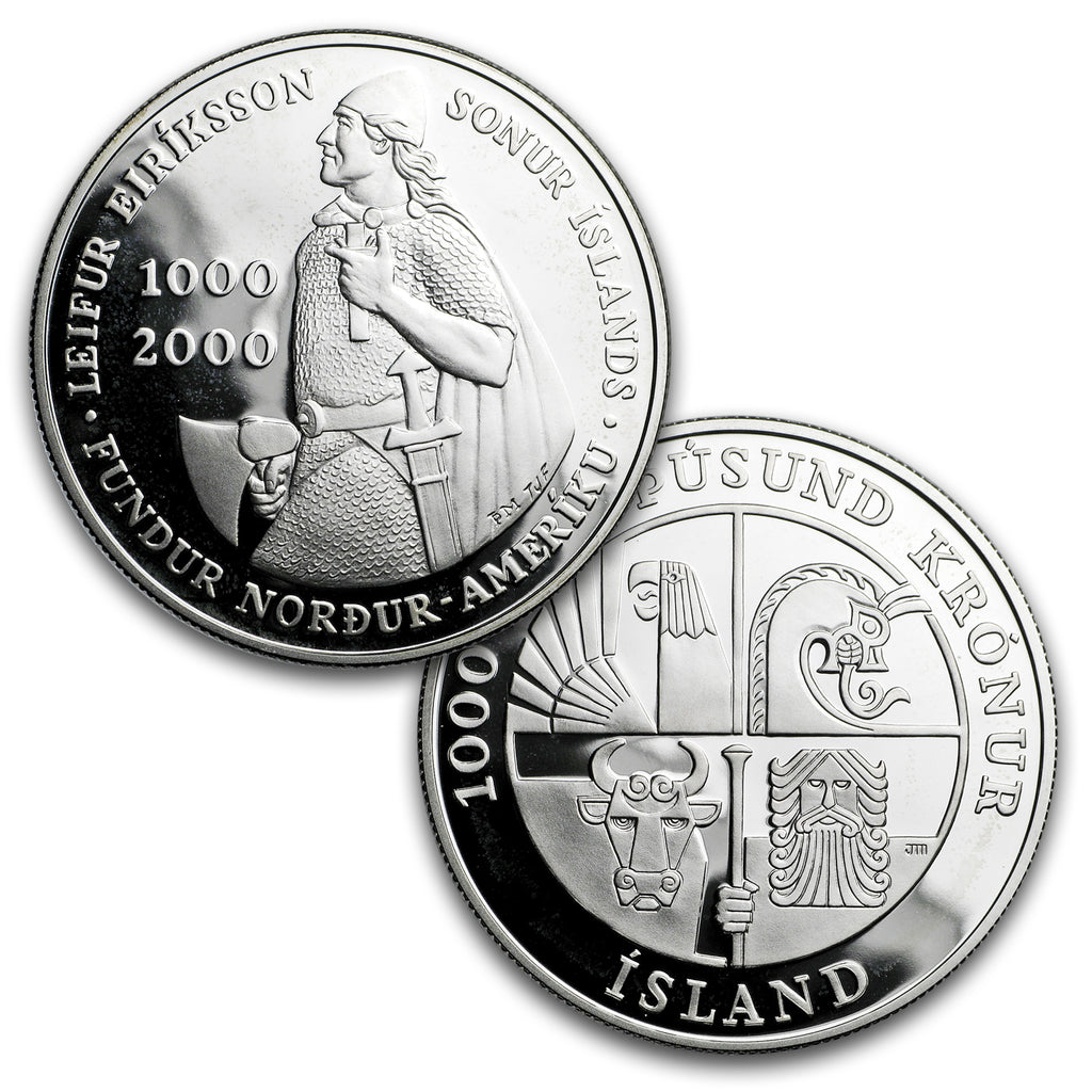 Leif Ericson Proof Set Reverse