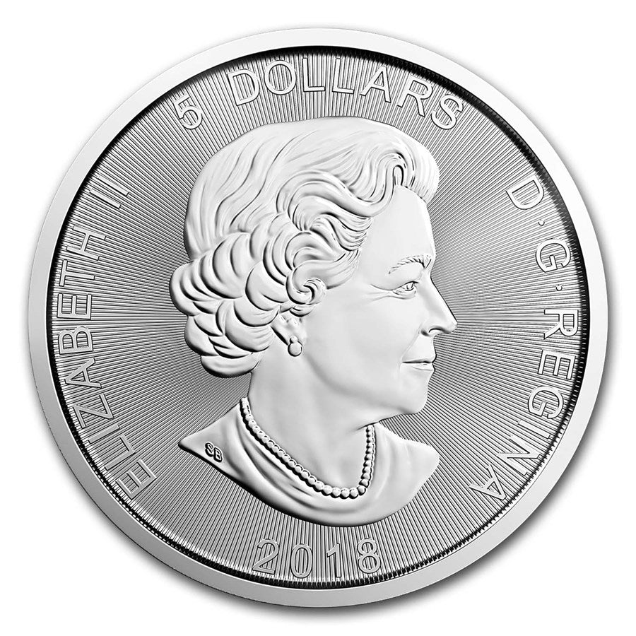 2018 Canada 1 oz Silver Predator Series Wolf