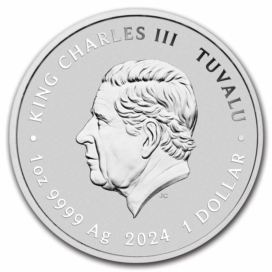 2024 TUV Teenage Mutant Ninja Turtles 40th Anniversary coin obverse