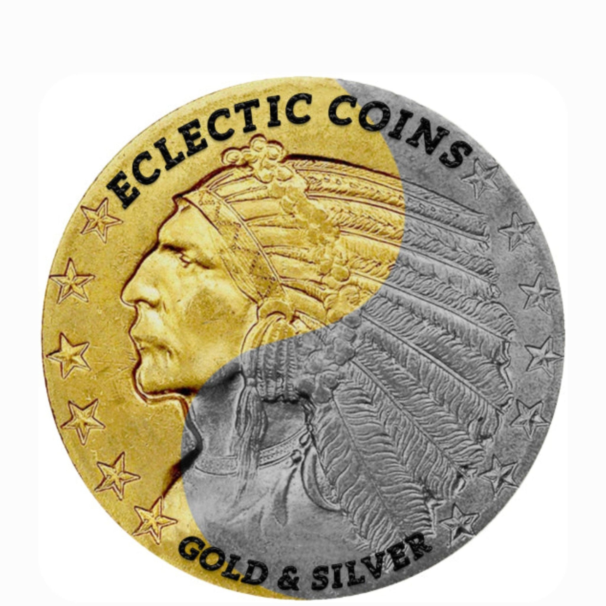 California 1/2 Goldback, 1/2000 troy ounce 24k gold