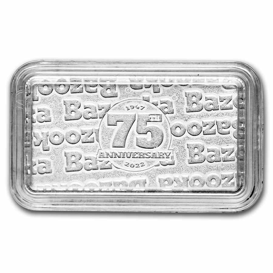 40 gram Silver Wafer BAZOOKA Joe Replica additional view