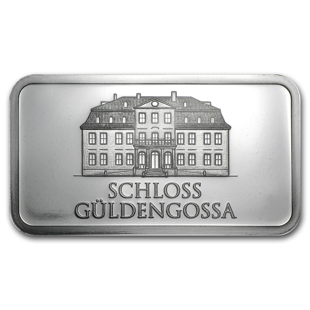 50 gram Silver Bar - Geiger Edelmetalle in packaging