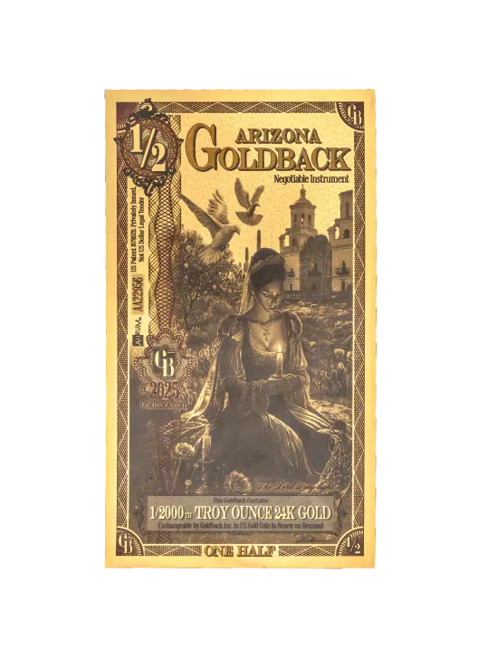Arizona 1/2 Goldback