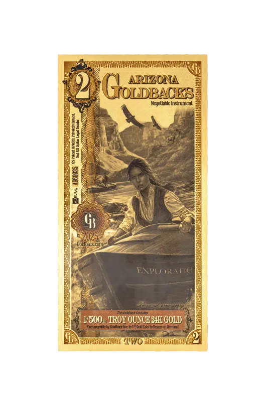Arizona 2 Goldback
