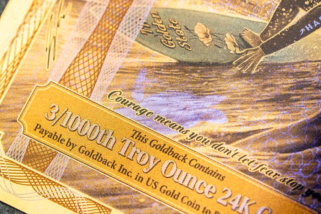 California 3 Goldback Limited Early Release (LER) Graded