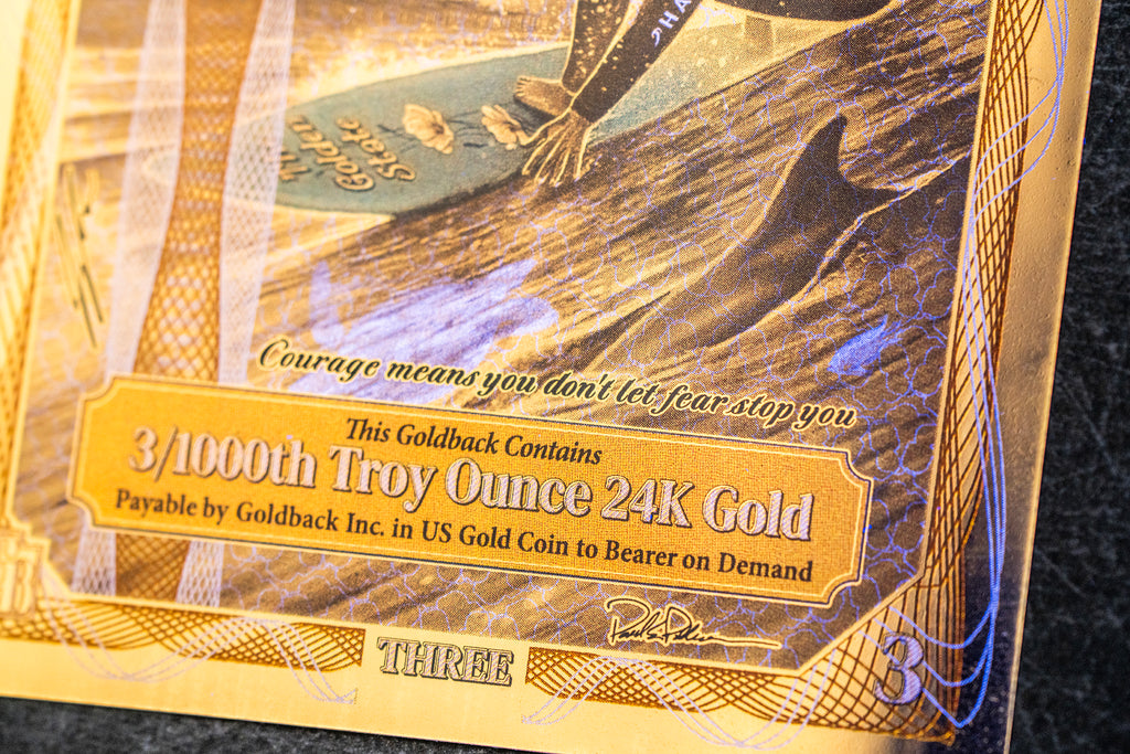 California 3 Goldback Limited Early Release (LER) Graded