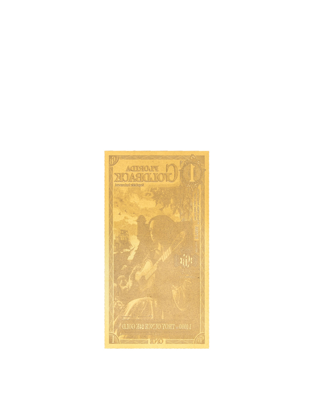 Florida 1 Goldback — back