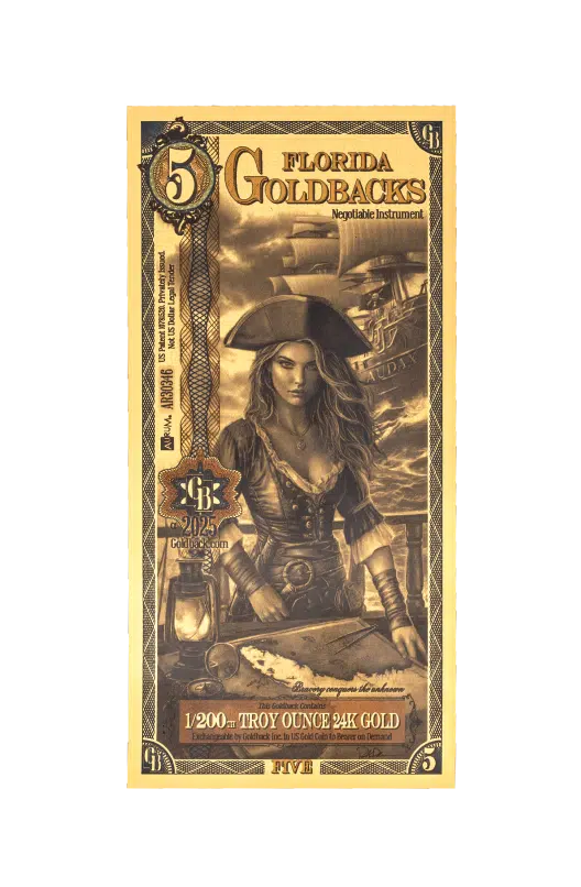 Florida 5 Goldback