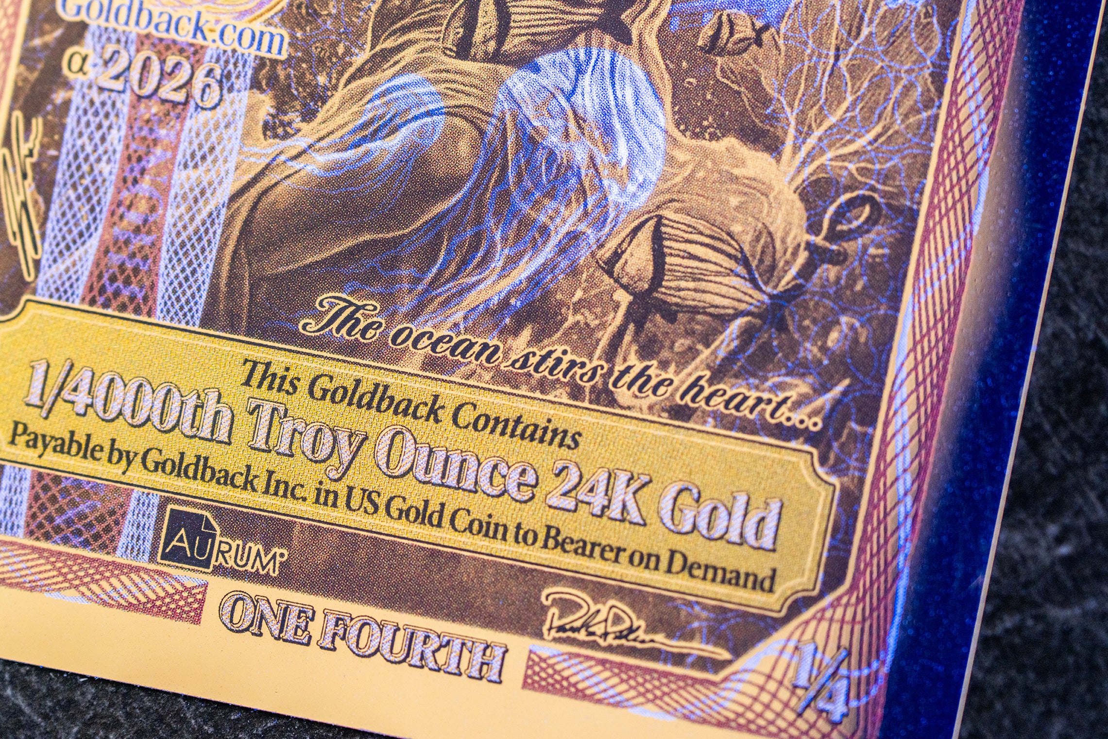 Florida 1/4 Goldback