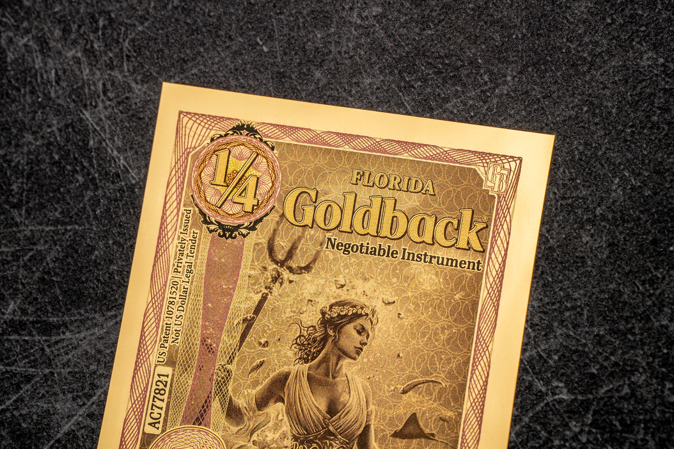 Florida 1/4 Goldback