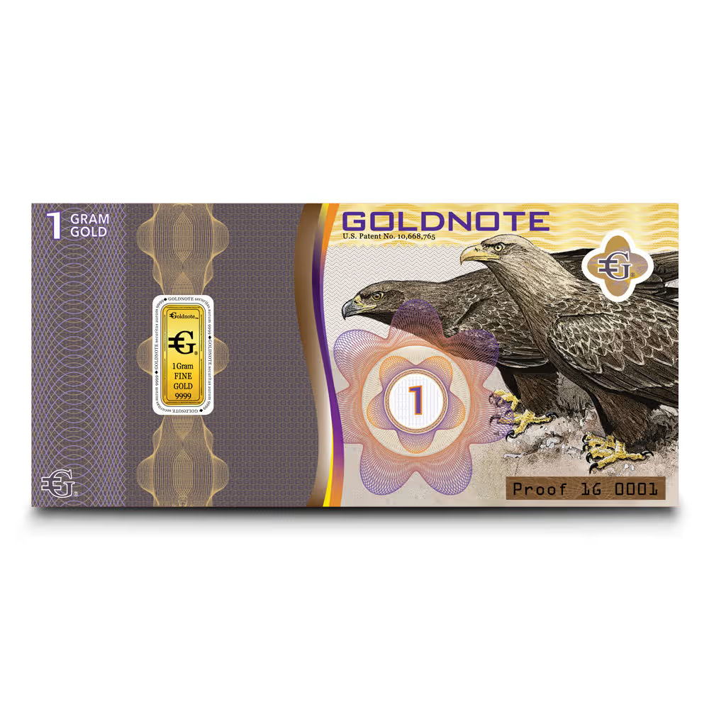 1 Gram Goldnote (Sealed Bar)