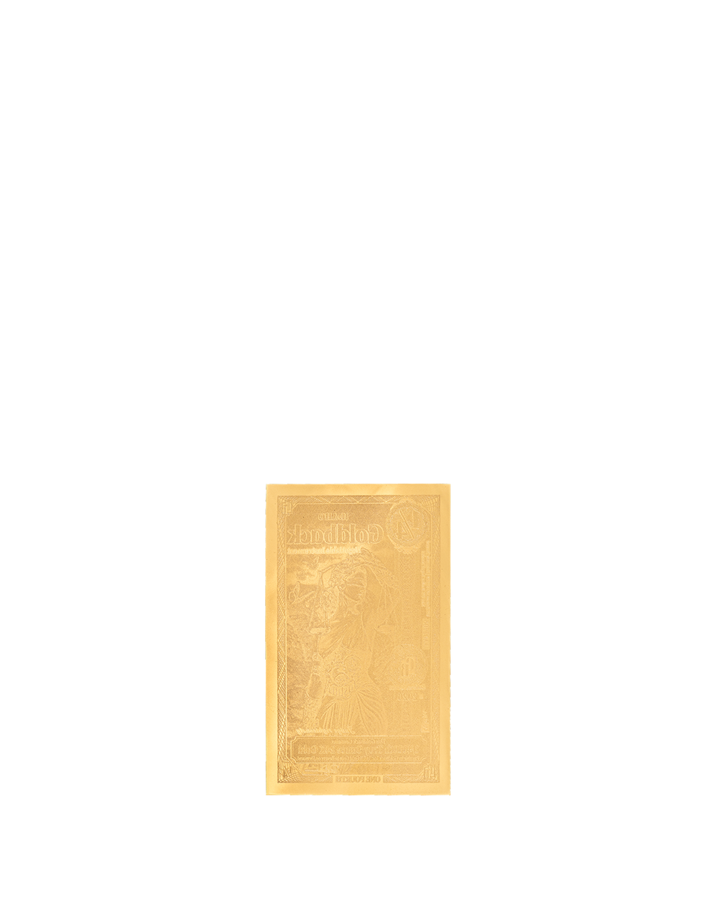 Idaho 1/4 Goldback, 1/4000 troy ounce 24k gold