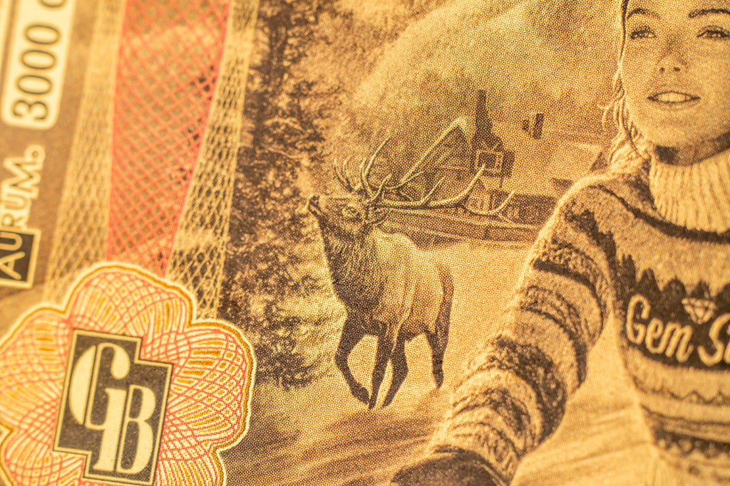 Limited Early Release (LER) Idaho 3 Goldback, 3/1000 troy ounce 24k gold