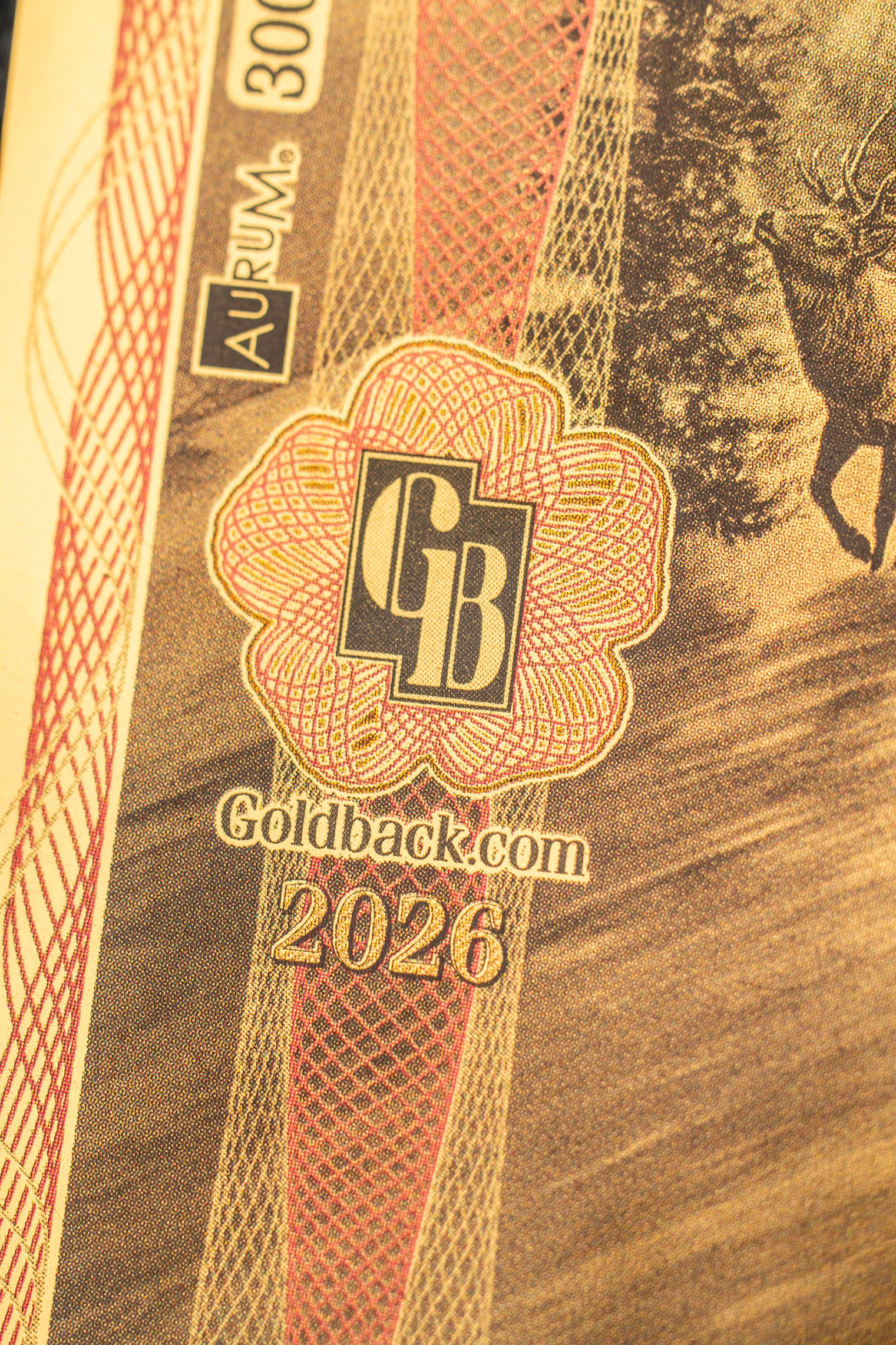 Limited Early Release (LER) Idaho 3 Goldback, 3/1000 troy ounce 24k gold