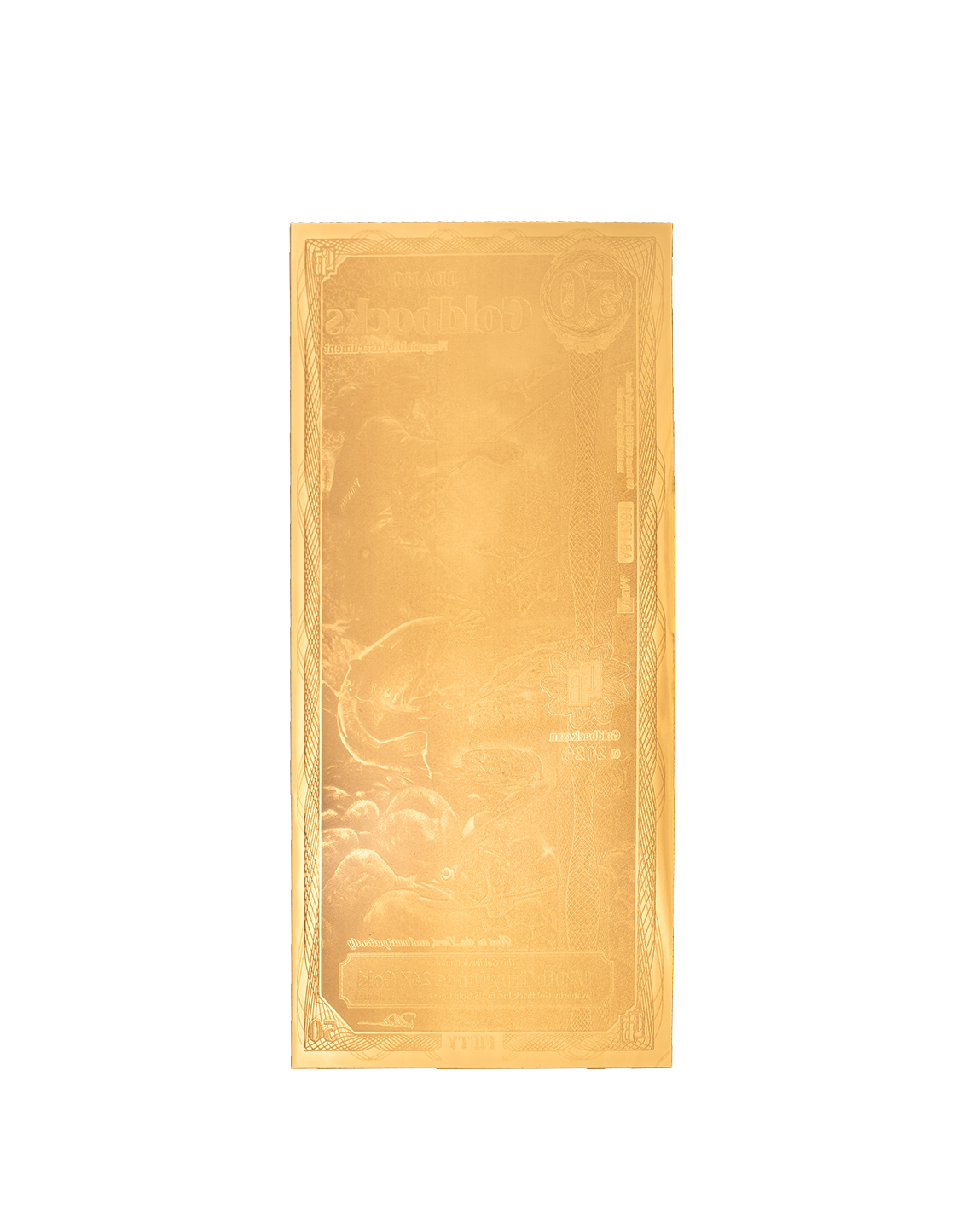 Idaho 50 Goldback, 1/20 troy ounce 24k gold