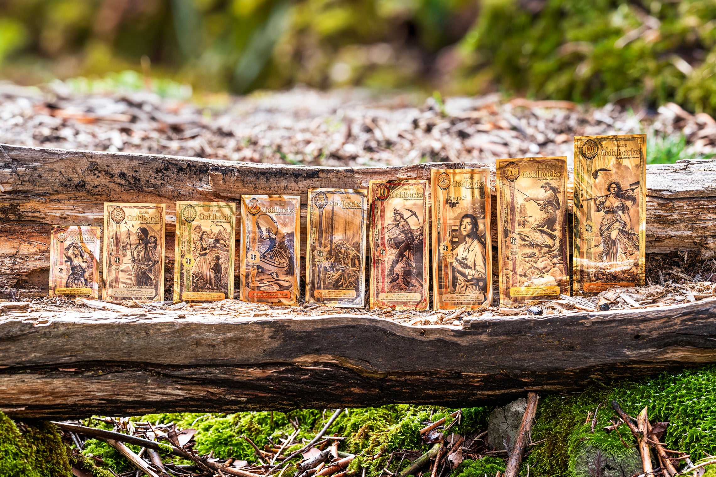 Idaho Alpha Sample Pack Complete Full Series (with LER)- 1/4, 1/2, 1, 2, 3, 5, 10, 25, 50, 100