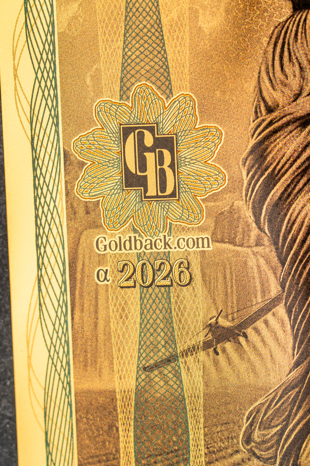 Idaho 100 Goldback, 1/10 troy ounce 24k gold