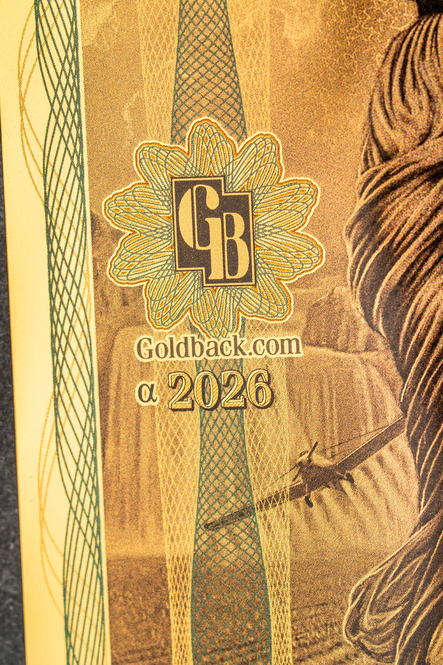 Idaho 100 Goldback, 1/10 troy ounce 24k gold