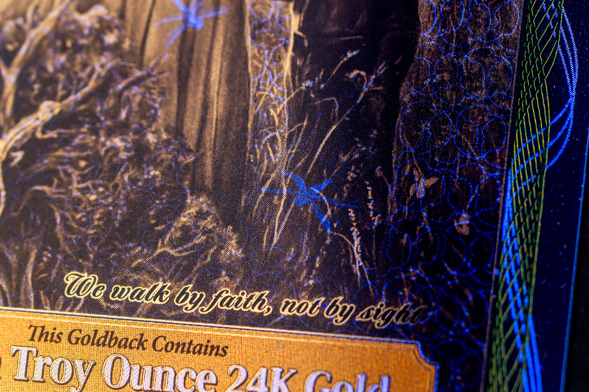 Idaho 1 Goldback, 1/1000 troy ounce 24k gold
