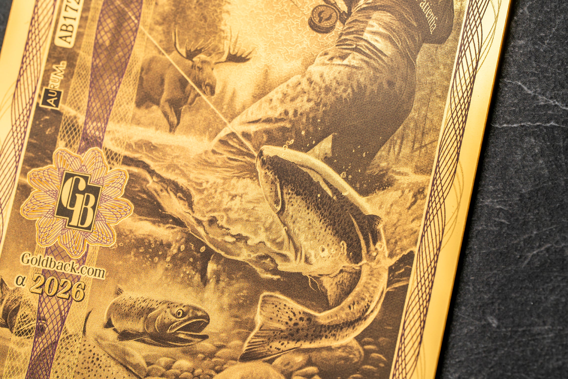 Idaho 50 Goldback, 1/20 troy ounce 24k gold