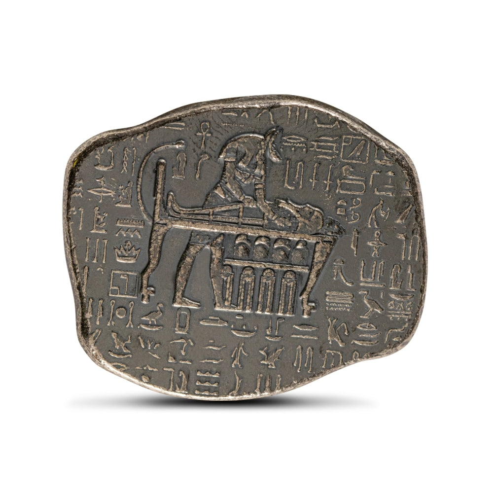 1 oz Monarch Egyptian Relic Silver Bar (New)