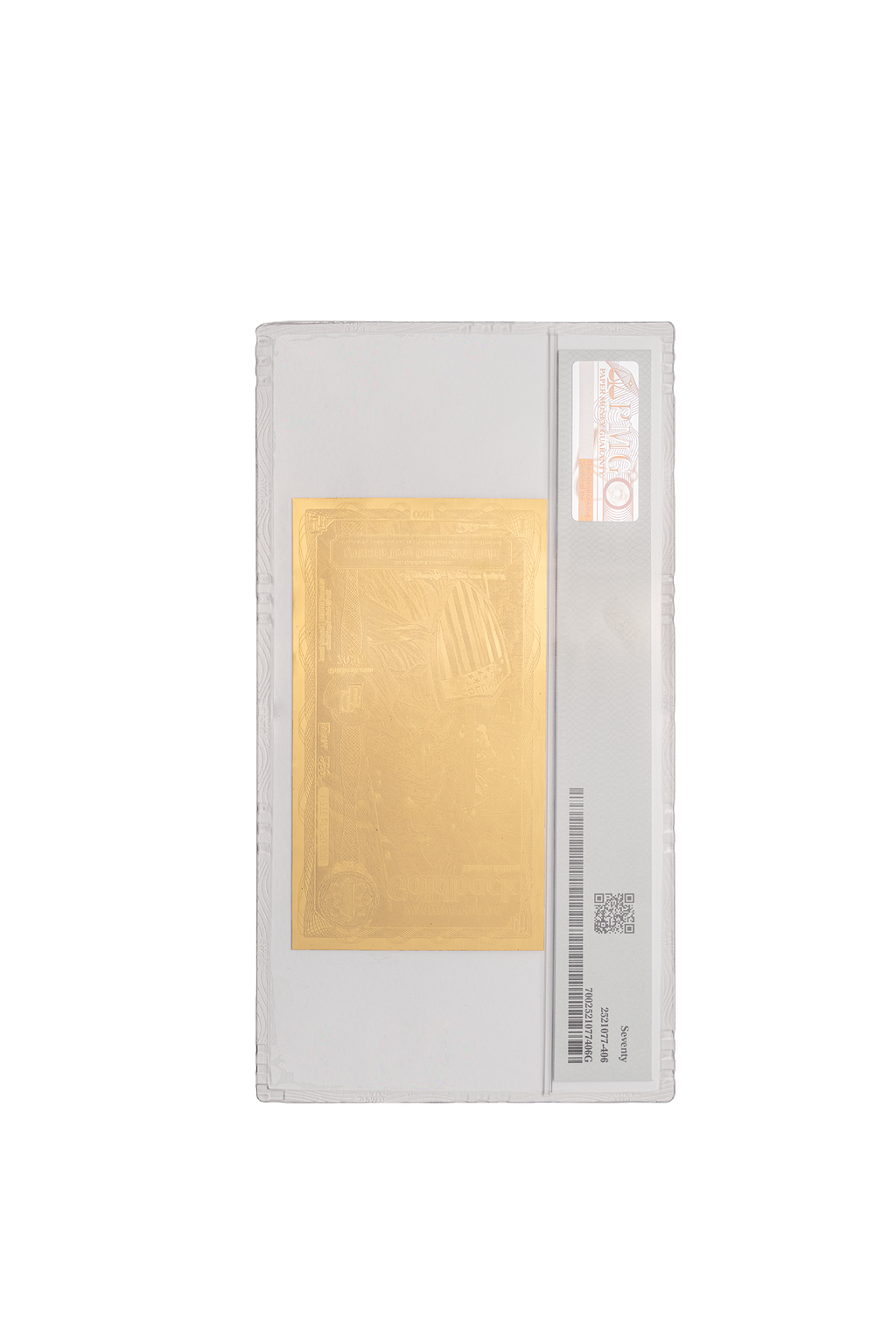 Washington, D.C. 1 Goldback Graded Colorized Edition PMG 70