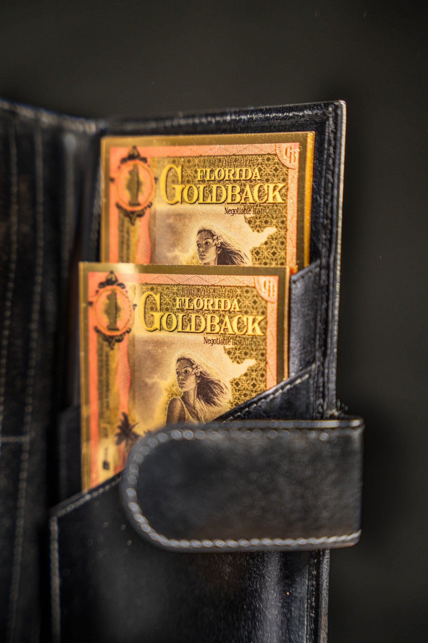 Florida 1 Goldback LER in wallet