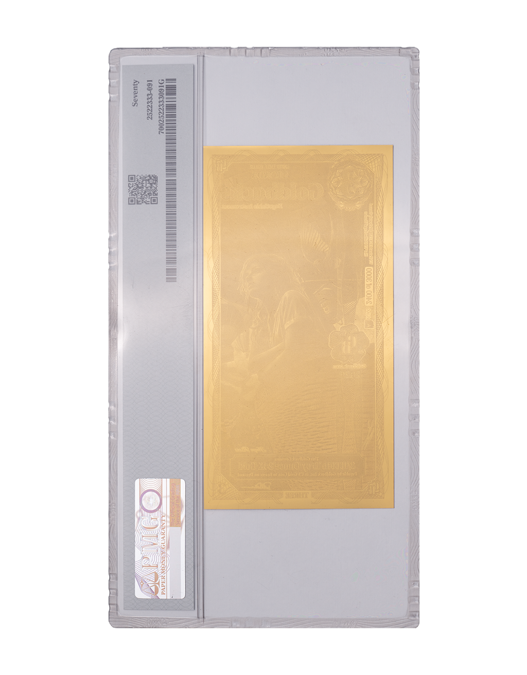 Limited Early Release Nevada 3 Goldback, back