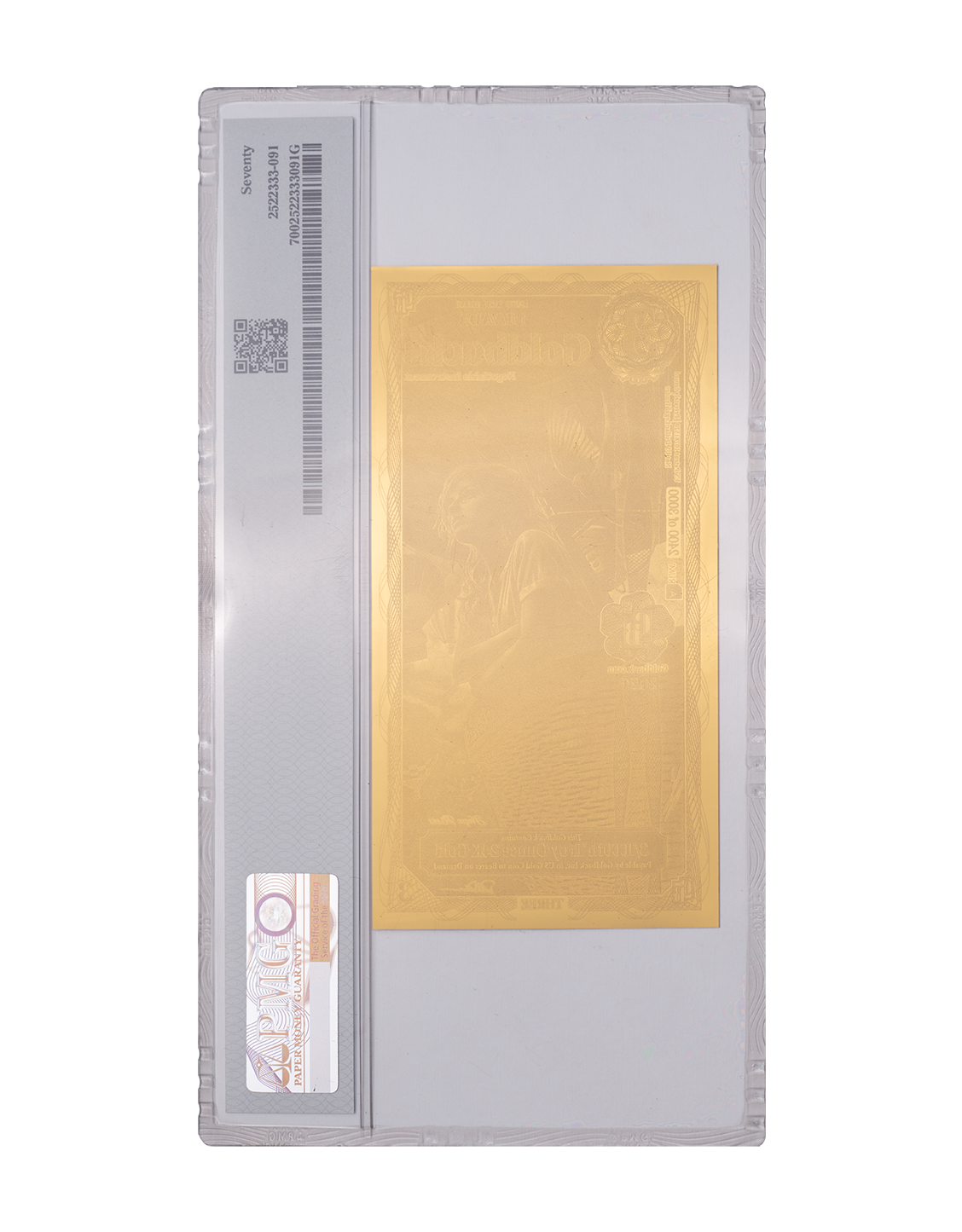 Limited Early Release Nevada 3 Goldback, back