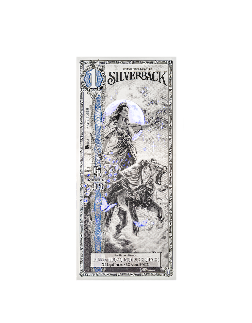 2026 Hera Silverback Standard under UV light