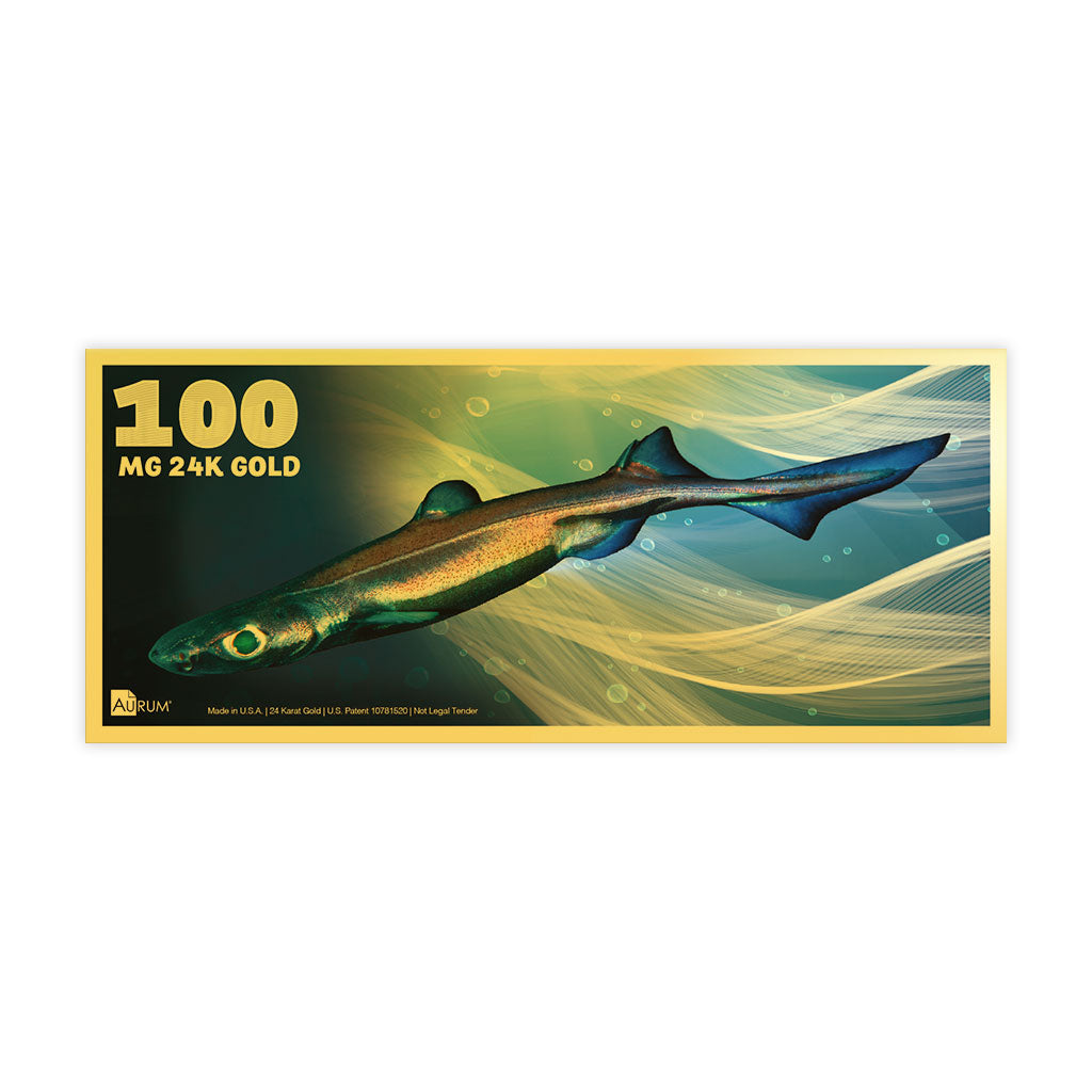 Bioluminescence Series Lantern Shark Aurum 100mg 24k gold note