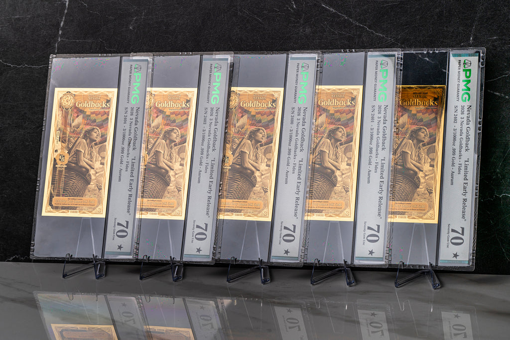 Limited Early Release Nevada 3 Goldback studio photo 16
