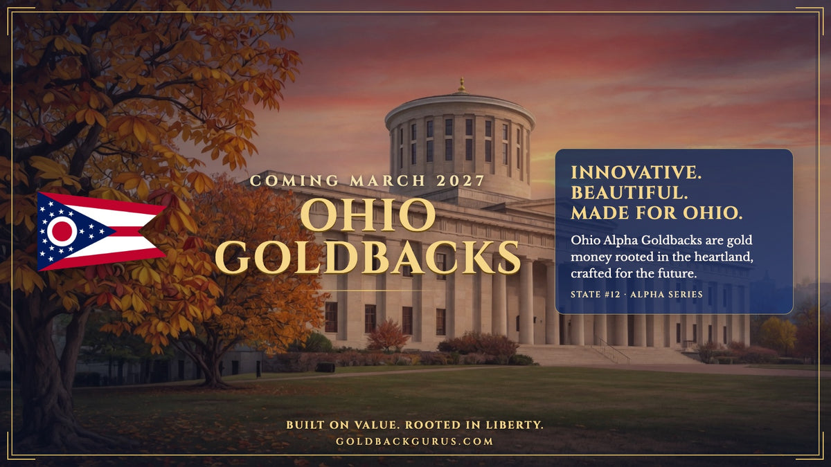 Ohio 3 Goldback Limited Early Release (LER) Graded — Coming March 2027