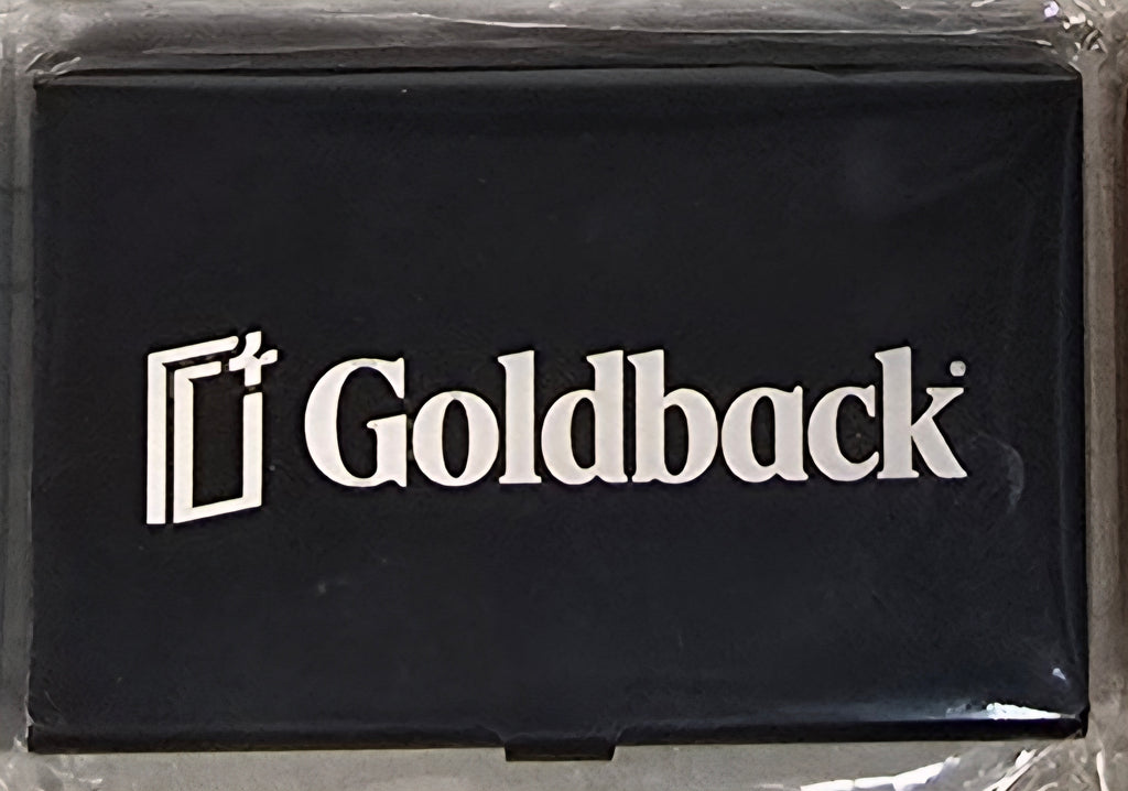 Goldback Gurus 1/4 Goldbacks Wallet Aluminum Metal Custom Engraved