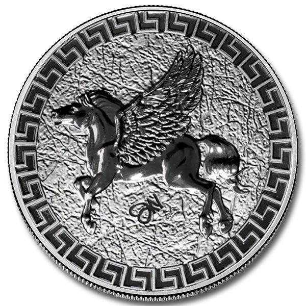 2022 St. Helena Pegasus 1oz Silver BU coin .999 Fine Silver