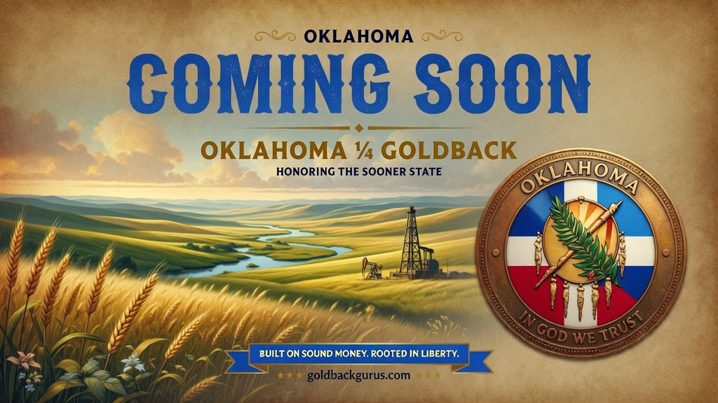 Oklahoma 1/4 Goldback