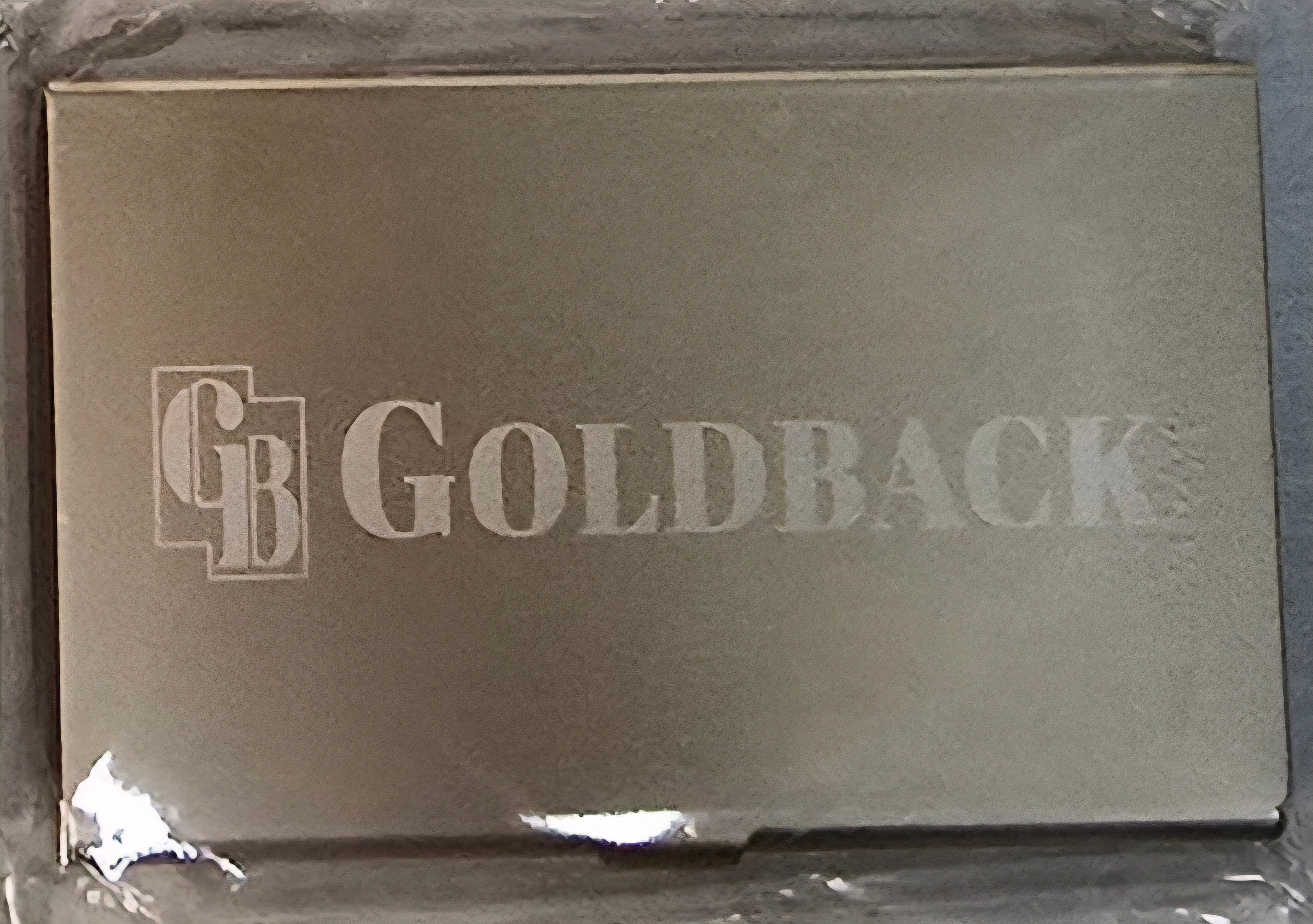 Goldback Gurus 1/4 Goldbacks Wallet Aluminum Metal Custom Engraved