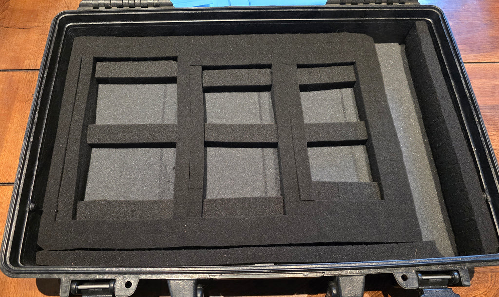 Goldback Guru Briefcase Pelican 1470 split level design holds $100k+