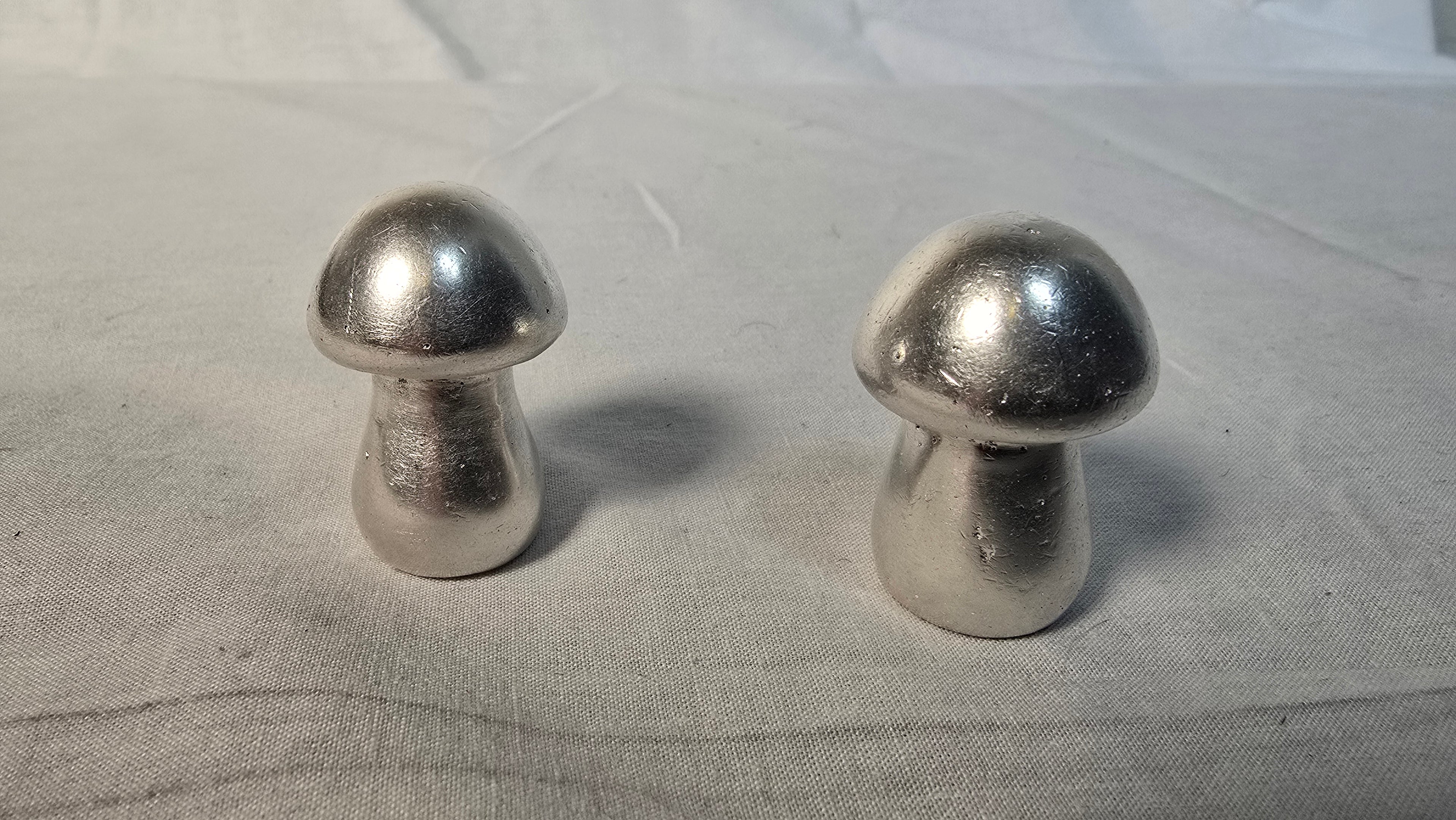 ~3oz 999 fine silver Mushroom Hand Poured Sand Cast