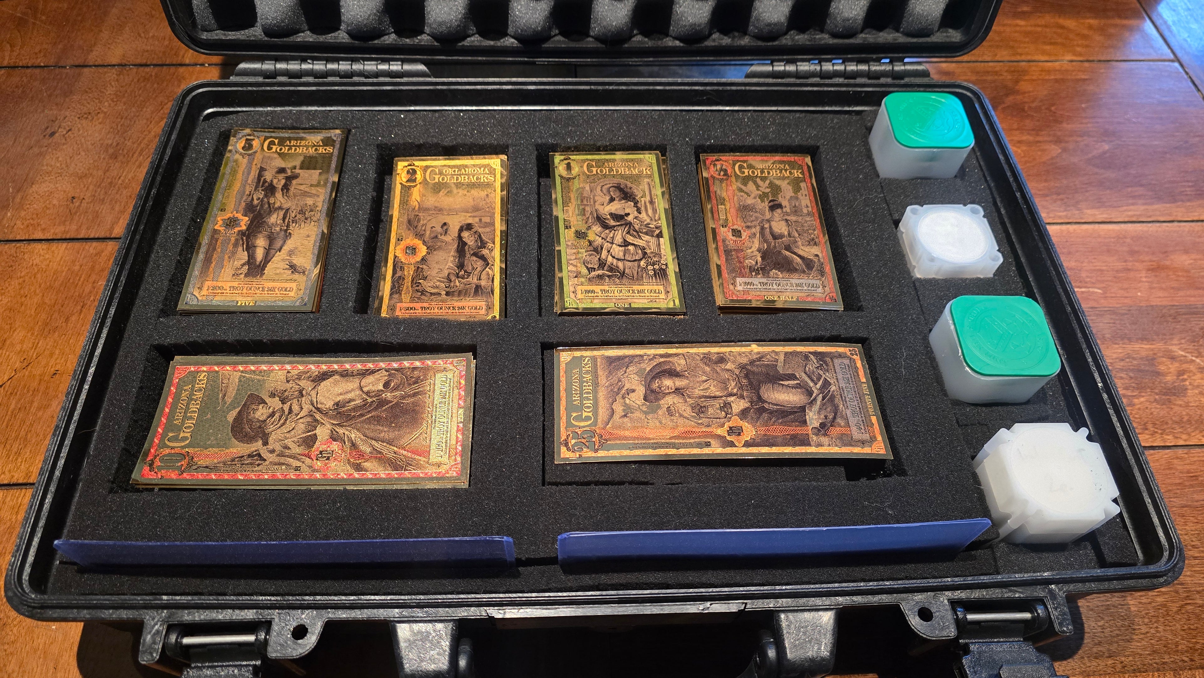 Custom Made Goldback Briefcase