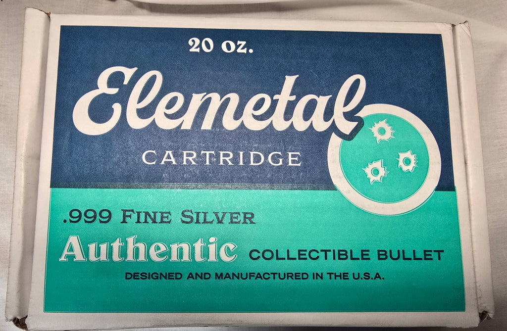 1 oz (.45 ACP) Silver Bullet Elemetal .999 Fine Silver