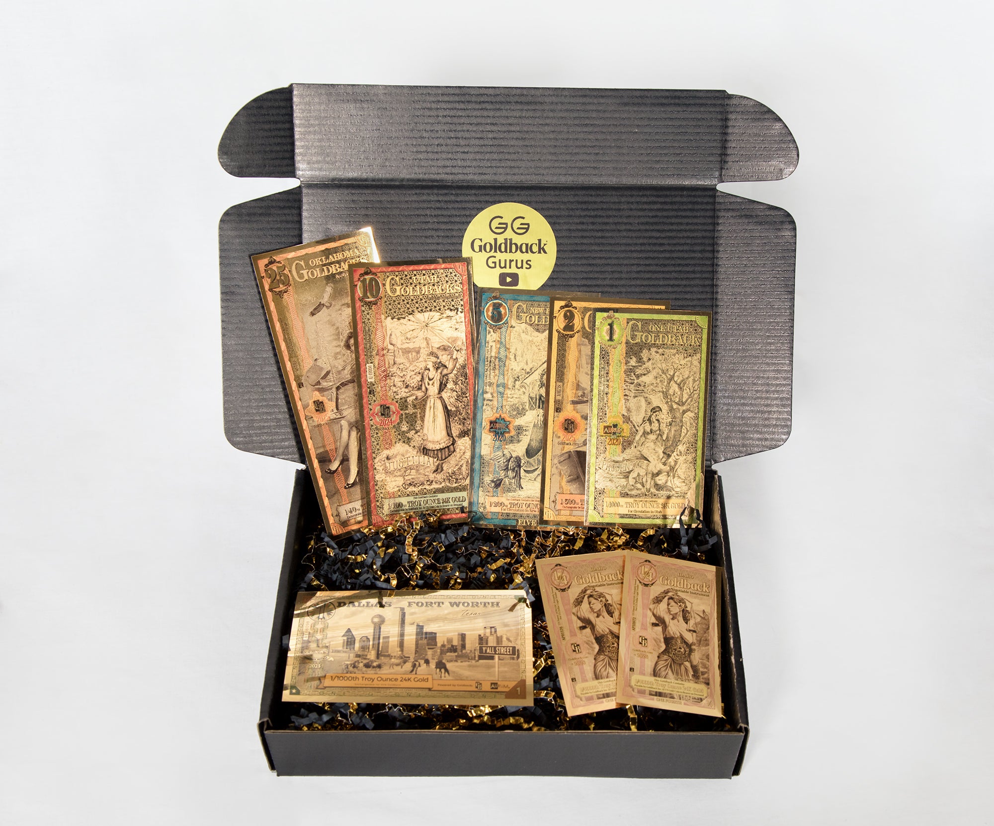 Goldback Gurus Monthly Subscription Box